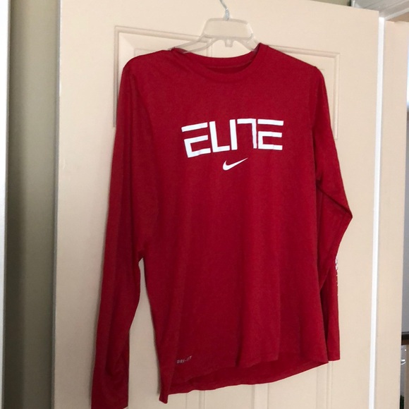 nike elite long sleeve shirt